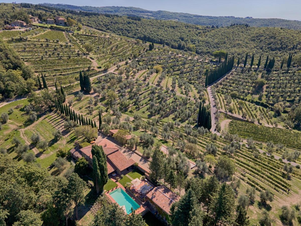Villa La Casina Кастелина ин Шианти Экстерьер фото