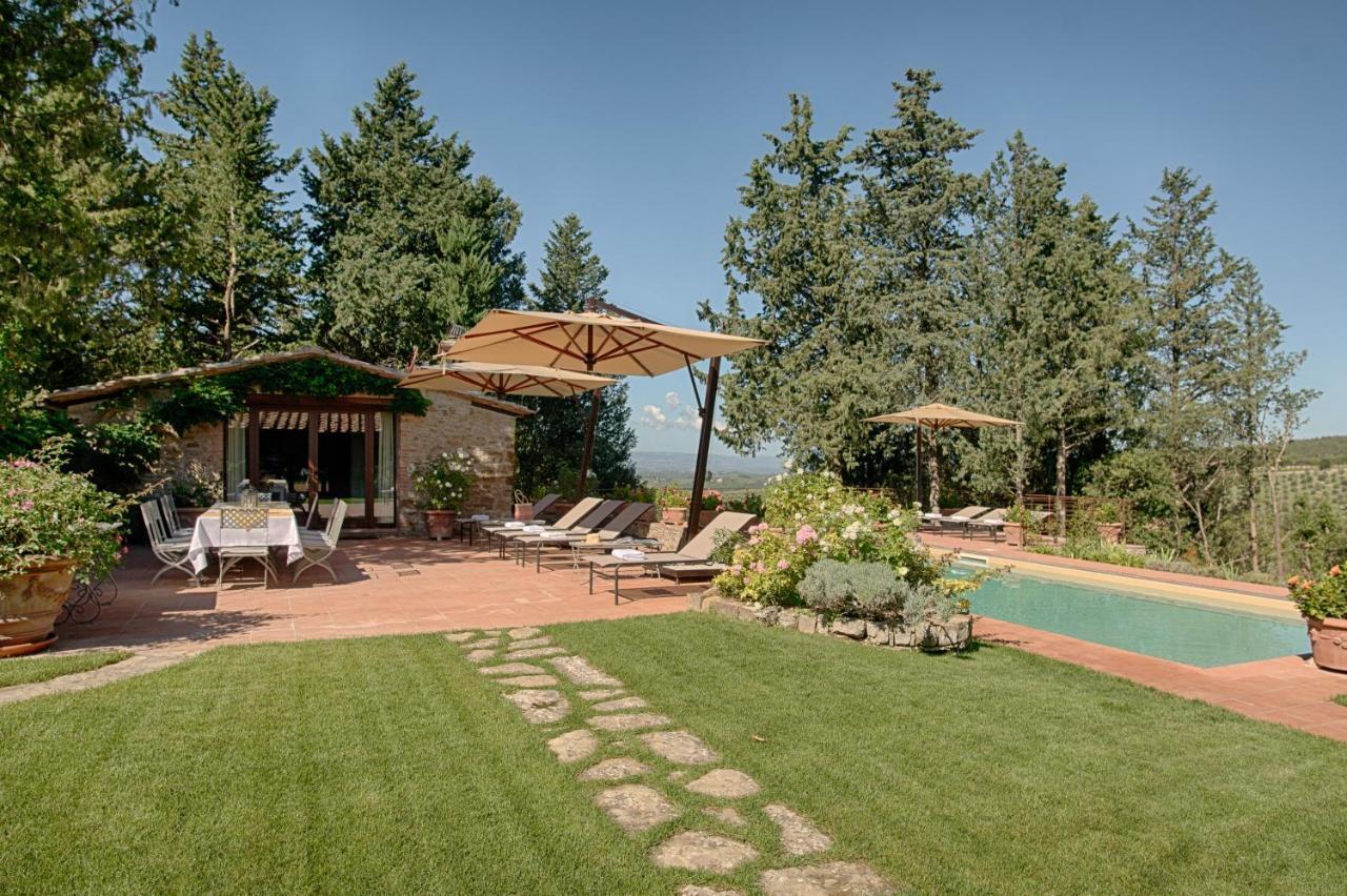 Villa La Casina Кастелина ин Шианти Экстерьер фото