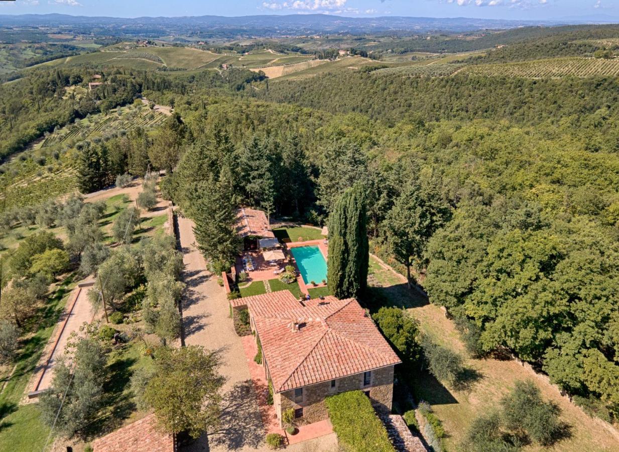 Villa La Casina Кастелина ин Шианти Экстерьер фото