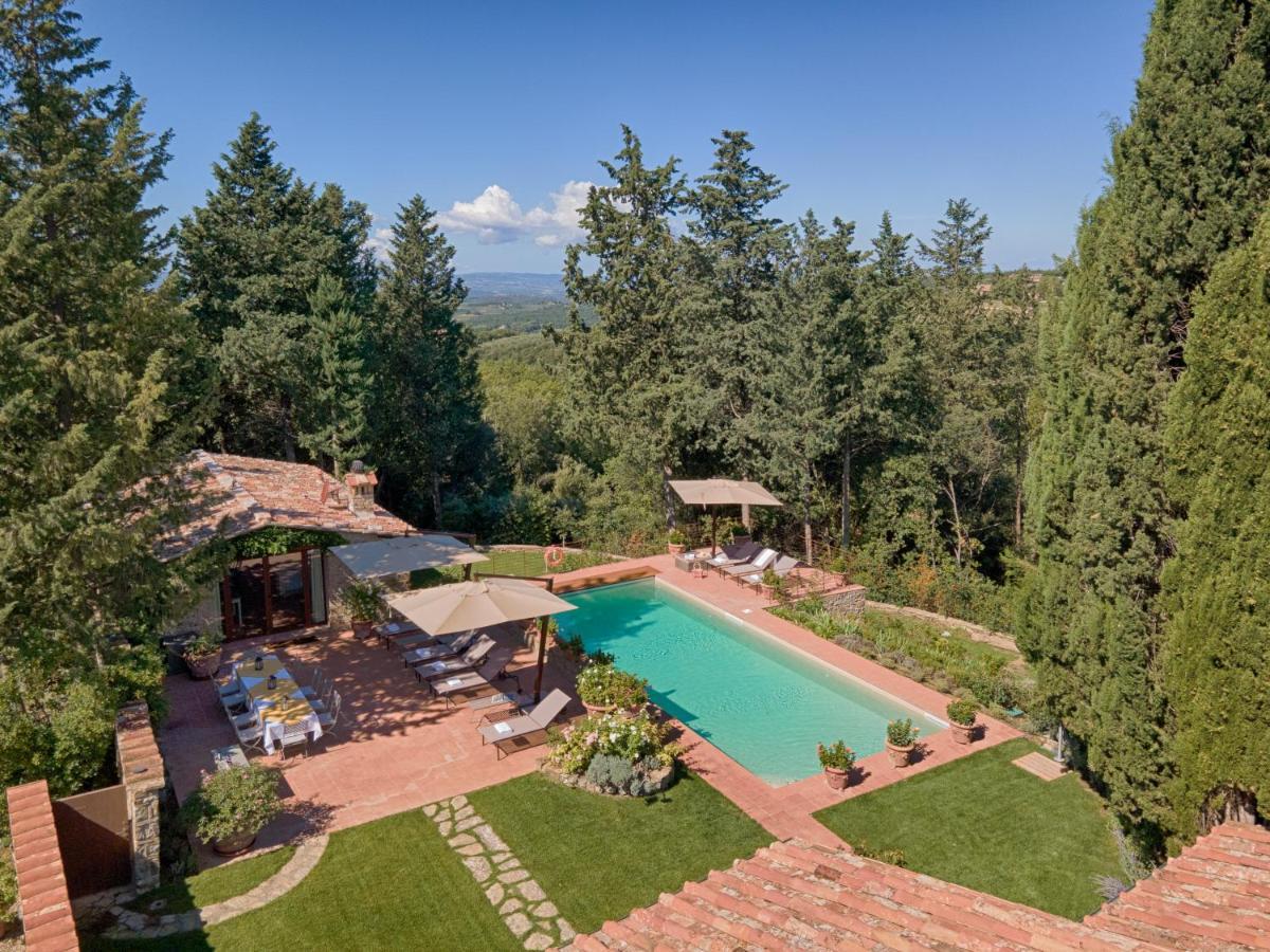 Villa La Casina Кастелина ин Шианти Экстерьер фото